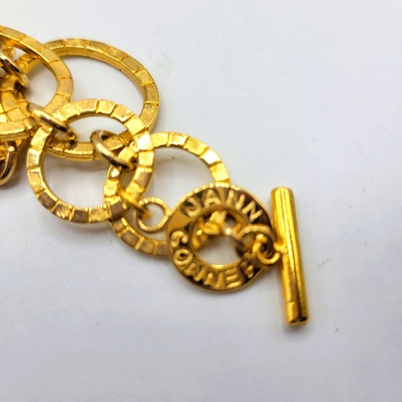 Janna Conner Goldtone Choker Necklace - Picture 3 of 7